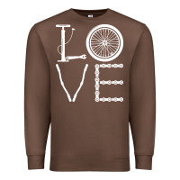 Chestnut cycling t  shirt cycling cyclist t  shirt (1) Premium Sweatshirt - linhVisuals
