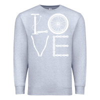 Heather Grey cycling t  shirt cycling cyclist t  shirt (1) Premium Sweatshirt - linhVisuals
