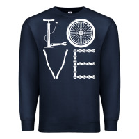 Navy cycling t  shirt cycling cyclist t  shirt (1) Premium Sweatshirt - linhVisuals