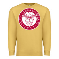 Antique Gold santa clara u seal Premium Sweatshirt - linhVisuals