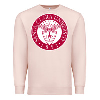 Pale Pink santa clara u seal Premium Sweatshirt - linhVisuals