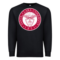 Black santa clara u seal Premium Sweatshirt - linhVisuals