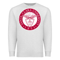 Oatmeal Heather santa clara u seal Premium Sweatshirt - linhVisuals
