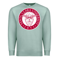Seafoam santa clara u seal Premium Sweatshirt - linhVisuals