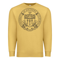 Antique Gold .university of southern california Premium Sweatshirt - linhVisuals