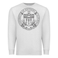 Oatmeal Heather .university of southern california Premium Sweatshirt - linhVisuals