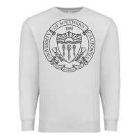Dove Grey .university of southern california Premium Sweatshirt - linhVisuals
