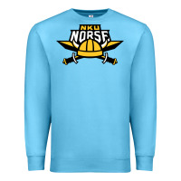 Ocean Blue northern kentucky norse Premium Sweatshirt - linhVisuals