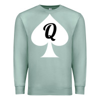 Seafoam queen of spades clothes for women   qos tee t shirt Premium Sweatshirt - linhVisuals