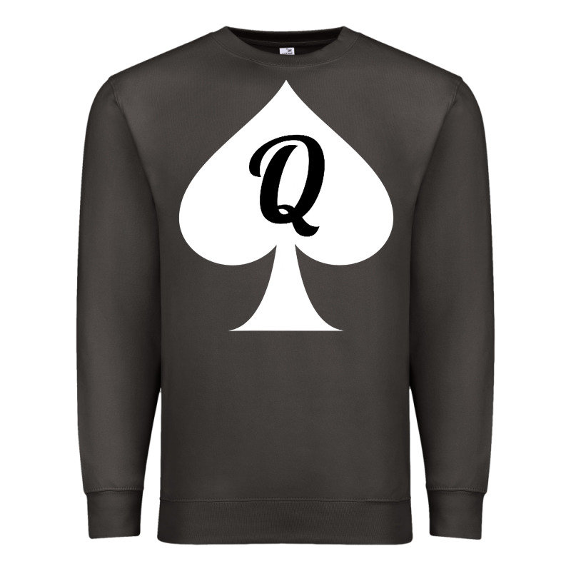 Queen Of Spades Clothes For Women   Qos Tee T Shirt Premium Sweatshirt by linhVisuals | Teevron