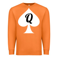 Carrot queen of spades clothes for women   qos tee t shirt Premium Sweatshirt - linhVisuals