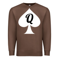 Chestnut queen of spades clothes for women   qos tee t shirt Premium Sweatshirt - linhVisuals