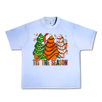 Grape Ice Tis' The Season Basketball Christmas Cakes Urban Heavy Tee - BundleAndBundleShop