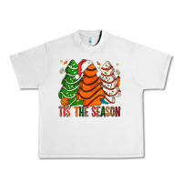 Lunar Rock Tis' The Season Basketball Christmas Cakes Urban Heavy Tee - BundleAndBundleShop