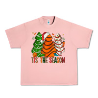 Salmon Tis' The Season Basketball Christmas Cakes Urban Heavy Tee - BundleAndBundleShop
