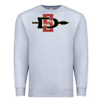 Heather Grey san diego state aztecs Premium Sweatshirt - linhVisuals