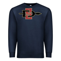 Navy san diego state aztecs Premium Sweatshirt - linhVisuals