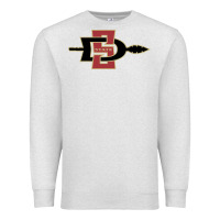 Oatmeal Heather san diego state aztecs Premium Sweatshirt - linhVisuals