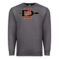 Charcoal Heather san diego state aztecs Premium Sweatshirt - linhVisuals