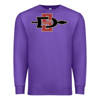 Purple san diego state aztecs Premium Sweatshirt - linhVisuals