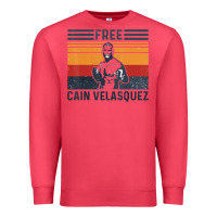 Cardinal free cain velasquez vintage t shirt Premium Sweatshirt - linhVisuals