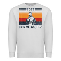Dove Grey free cain velasquez vintage t shirt Premium Sweatshirt - linhVisuals