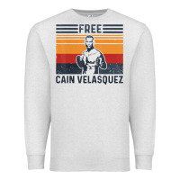 Oatmeal Heather free cain velasquez vintage t shirt Premium Sweatshirt - linhVisuals