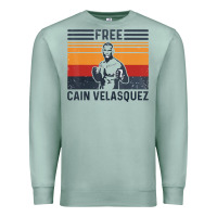 Seafoam free cain velasquez vintage t shirt Premium Sweatshirt - linhVisuals