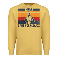 Antique Gold free cain velasquez vintage t shirt Premium Sweatshirt - linhVisuals