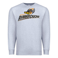 Heather Grey akron rubberducks Premium Sweatshirt - linhVisuals