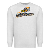 Oatmeal Heather akron rubberducks Premium Sweatshirt - linhVisuals