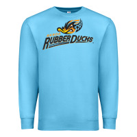 Ocean Blue akron rubberducks Premium Sweatshirt - linhVisuals