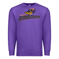 Purple akron rubberducks Premium Sweatshirt - linhVisuals