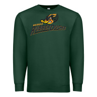Sports Green akron rubberducks Premium Sweatshirt - linhVisuals