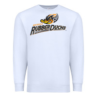 White akron rubberducks Premium Sweatshirt - linhVisuals