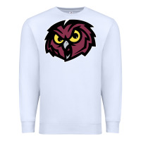 White temple owls Premium Sweatshirt - linhVisuals