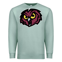 Seafoam temple owls Premium Sweatshirt - linhVisuals
