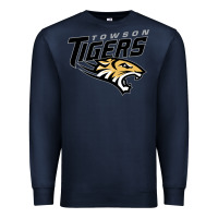 Navy towson tigers Premium Sweatshirt - linhVisuals