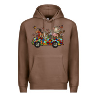 Chestnut farm animals autism Premium Hoodie - RacoonDesign