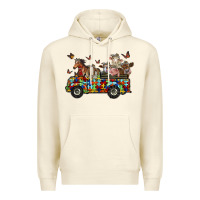 Sandshell farm animals autism Premium Hoodie - RacoonDesign