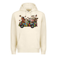 Tofu farm animals autism Premium Hoodie - RacoonDesign