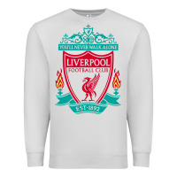 Dove Grey new you'll never walk alone liverpool Premium Sweatshirt - linhVisuals