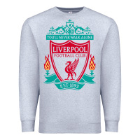 Heather Grey new you'll never walk alone liverpool Premium Sweatshirt - linhVisuals