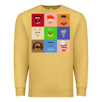 Antique Gold Muppets and Friends Premium Sweatshirt - linhVisuals