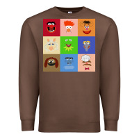 Chestnut Muppets and Friends Premium Sweatshirt - linhVisuals