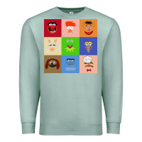 Seafoam Muppets and Friends Premium Sweatshirt - linhVisuals