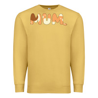 Antique Gold Bluey Mum Premium Sweatshirt - linhVisuals