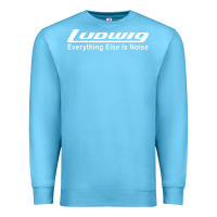 Ocean Blue ludwig percussion Premium Sweatshirt - linhVisuals