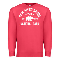 Cardinal womens new river gorge national park bear west virginia nature v neck Premium Sweatshirt - linhVisuals