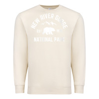 Sandshell womens new river gorge national park bear west virginia nature v neck Premium Sweatshirt - linhVisuals